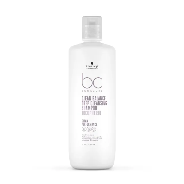 Schwarzkopf BC Clean Balance shampoing purifiant 1000ml