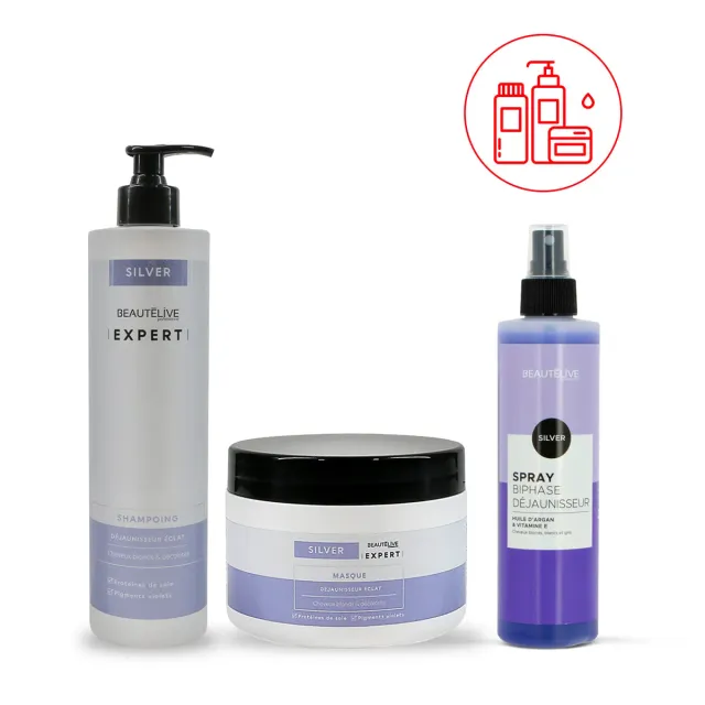 Beautélive Expert Silver Routine Déjaunisseur 1000ml