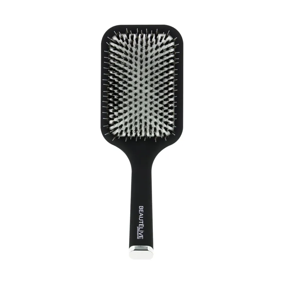 Beautélive Brosse Paddle Poils de Sanglier démêlage