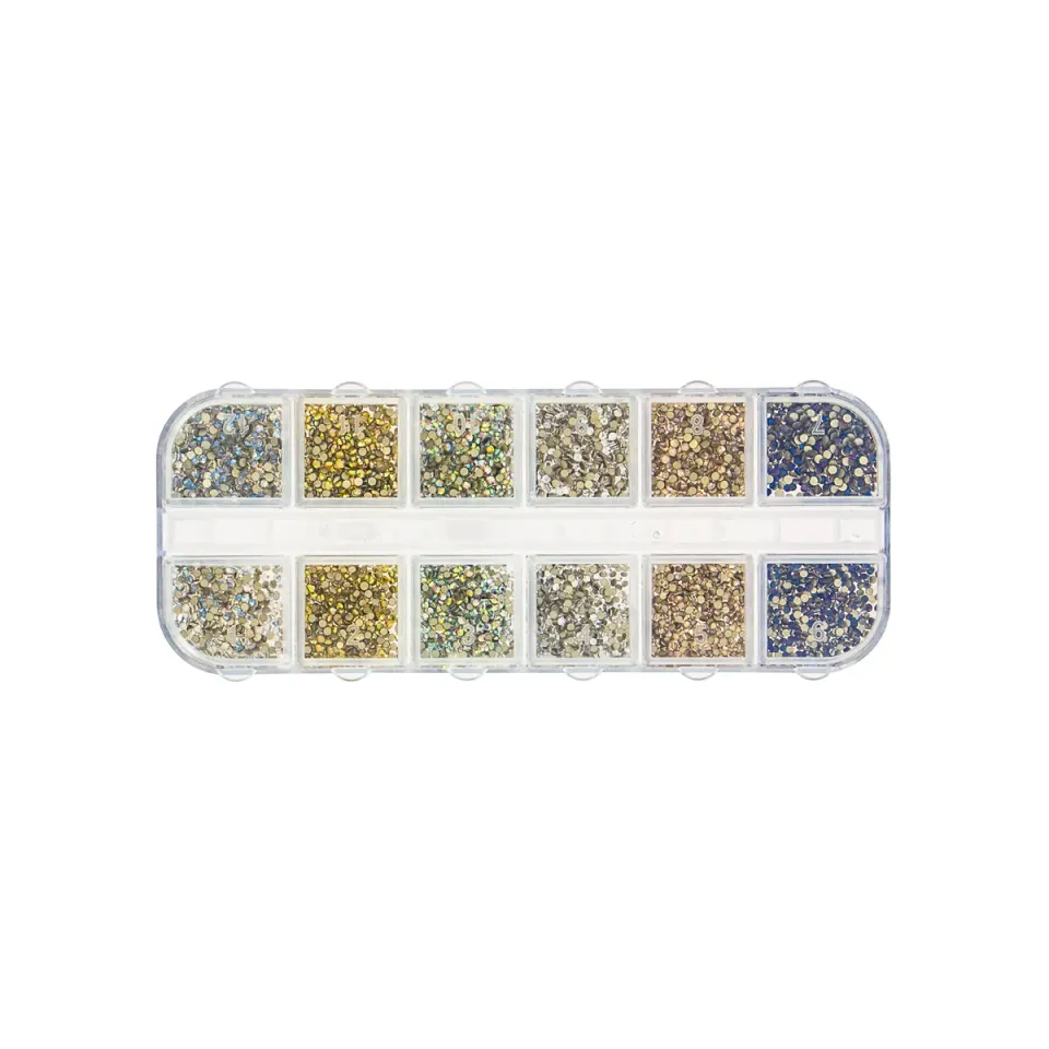 Beautélive SS3 SS4 strass nail art boîte couleurs