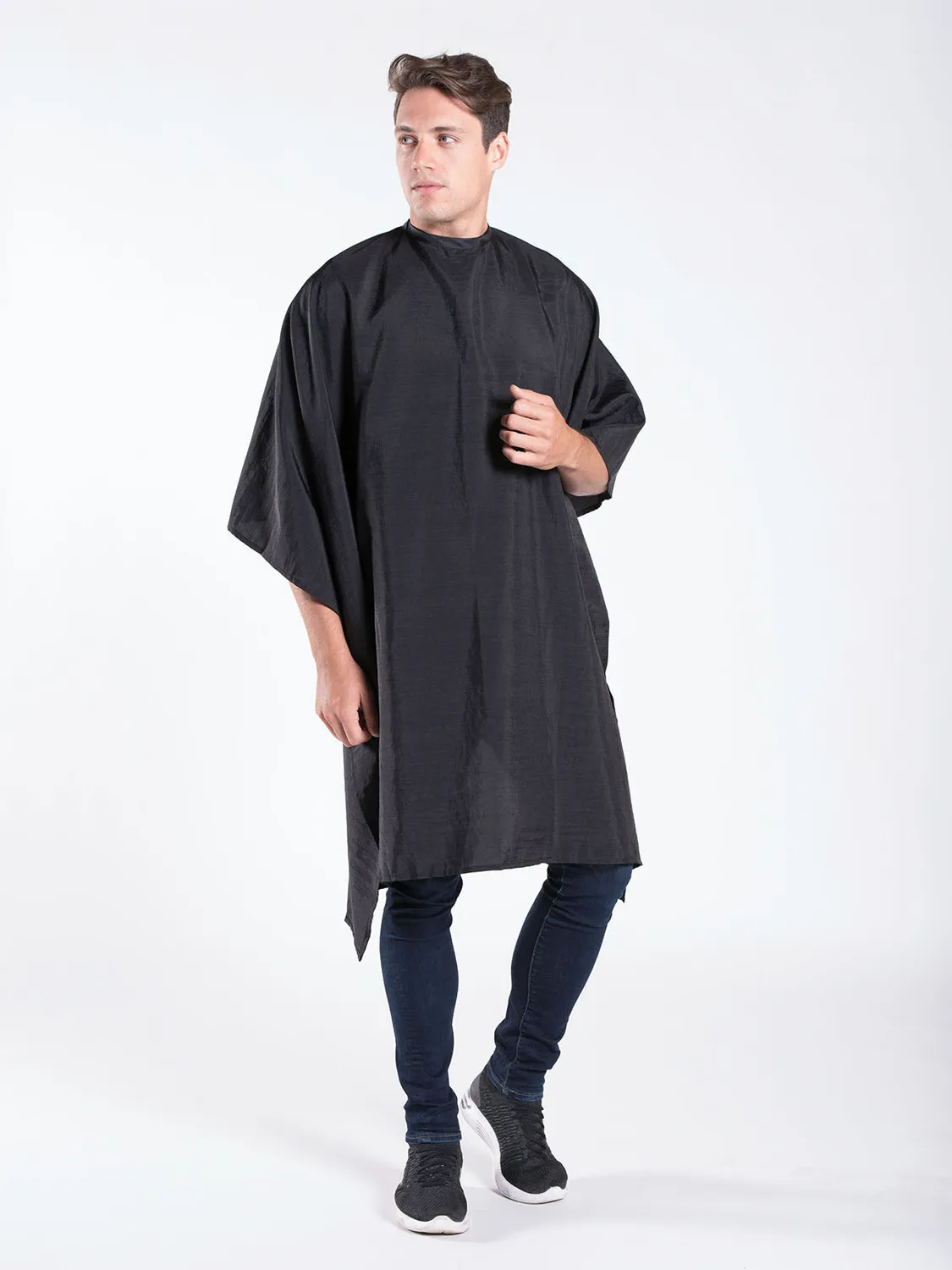 Betty Dain Premier Barber cape coupe barbier large