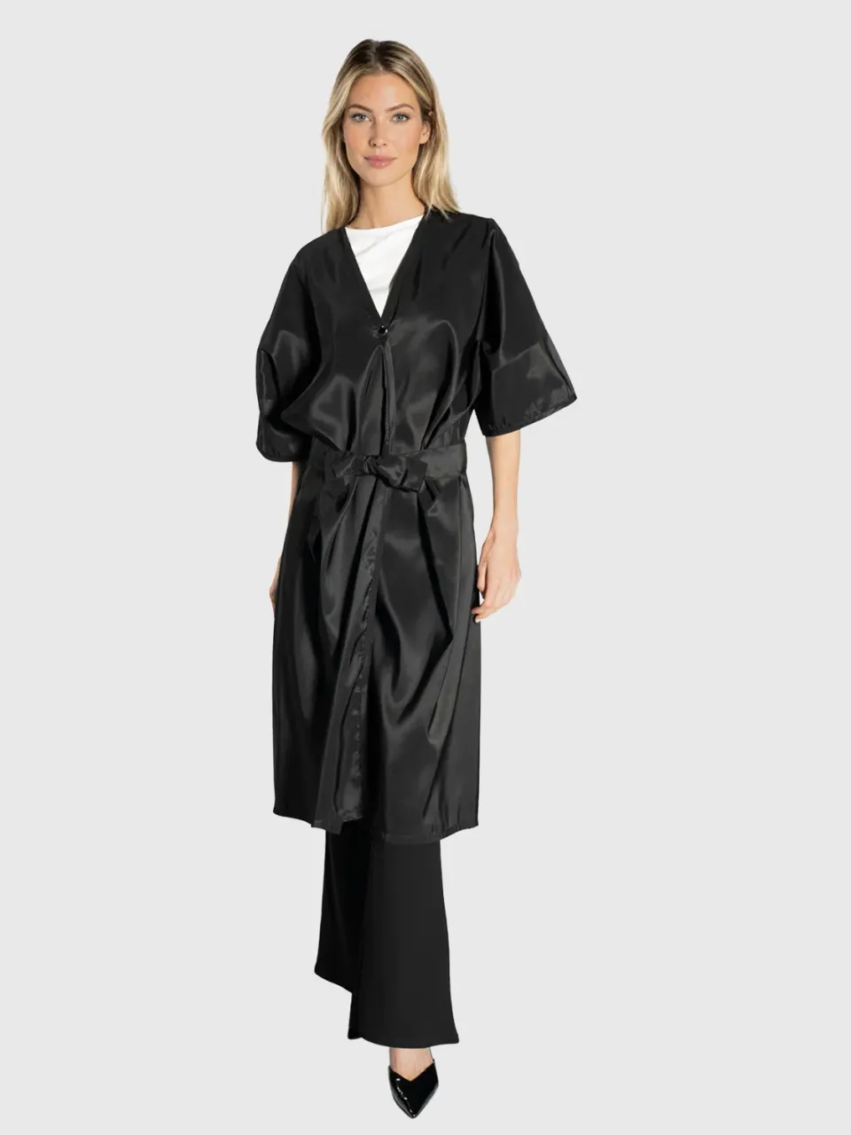 Betty Dain Silkara Spirit Gown peignoir client salon