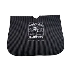 Beautélive Barber cape barbier microfibre 130x150cm noir