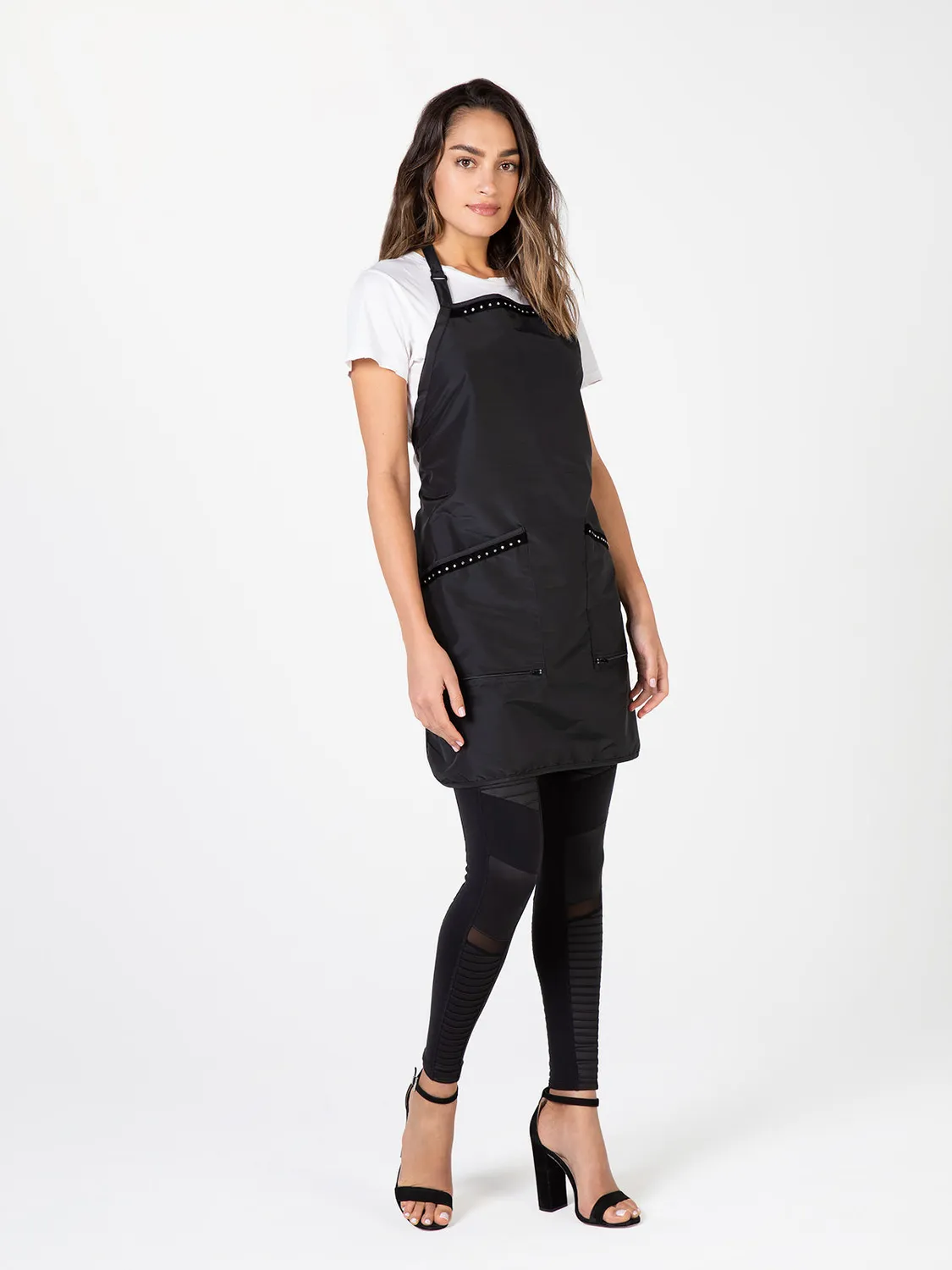 Betty Dain Glitz tablier coiffeur brillant