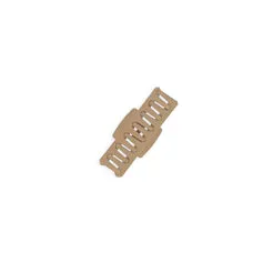 Beautélive Pince Cheveux Rectangulaire Mate 10,5cm Antidérapante