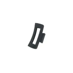 Beautélive Pince Cheveux Rectangulaire Mate 10,5cm Antidérapante