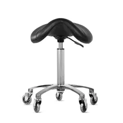 Beautélive Faro tabouret selle de cheval simili cuir réglable