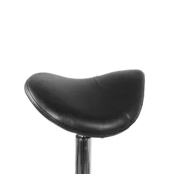 Beautélive Faro tabouret selle de cheval simili cuir réglable