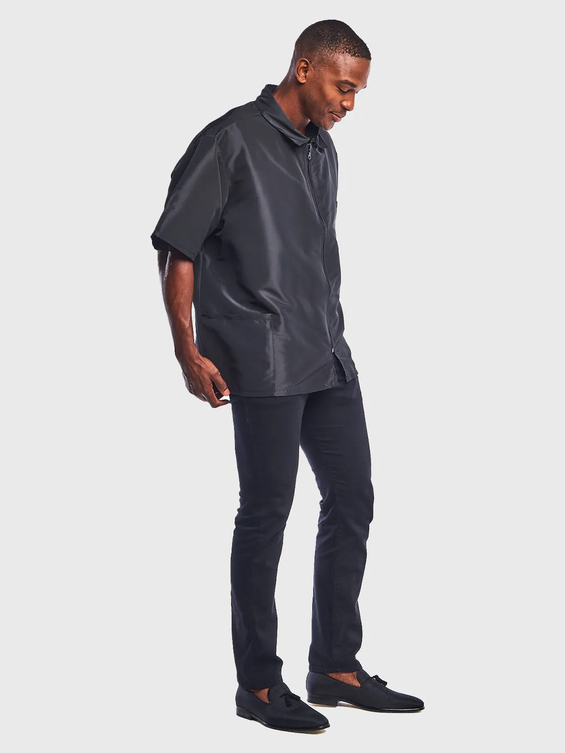 Betty Dain Barber veste barbier homme grande taille