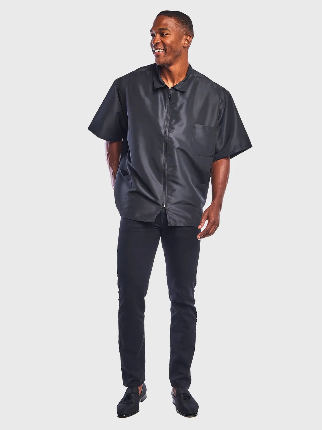 Betty Dain Barber veste barbier homme grande taille