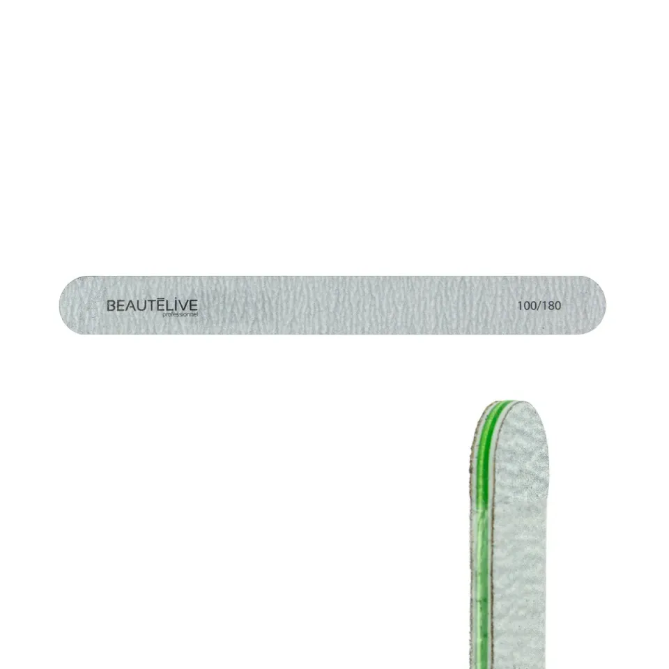 Beautélive Lime Droite Zèbre lime à ongles 100-180 x10