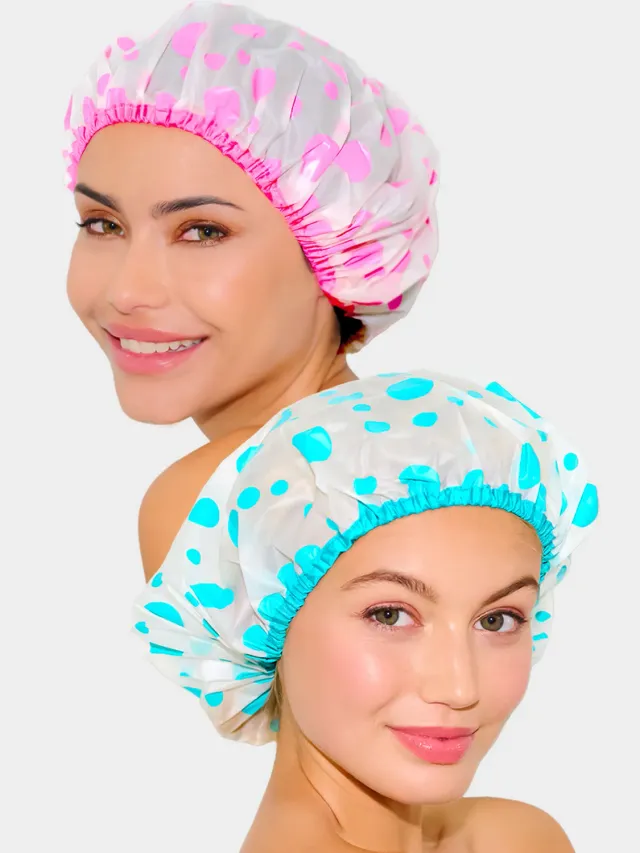 Betty Dain Dots Vinyl bonnet de douche à pois