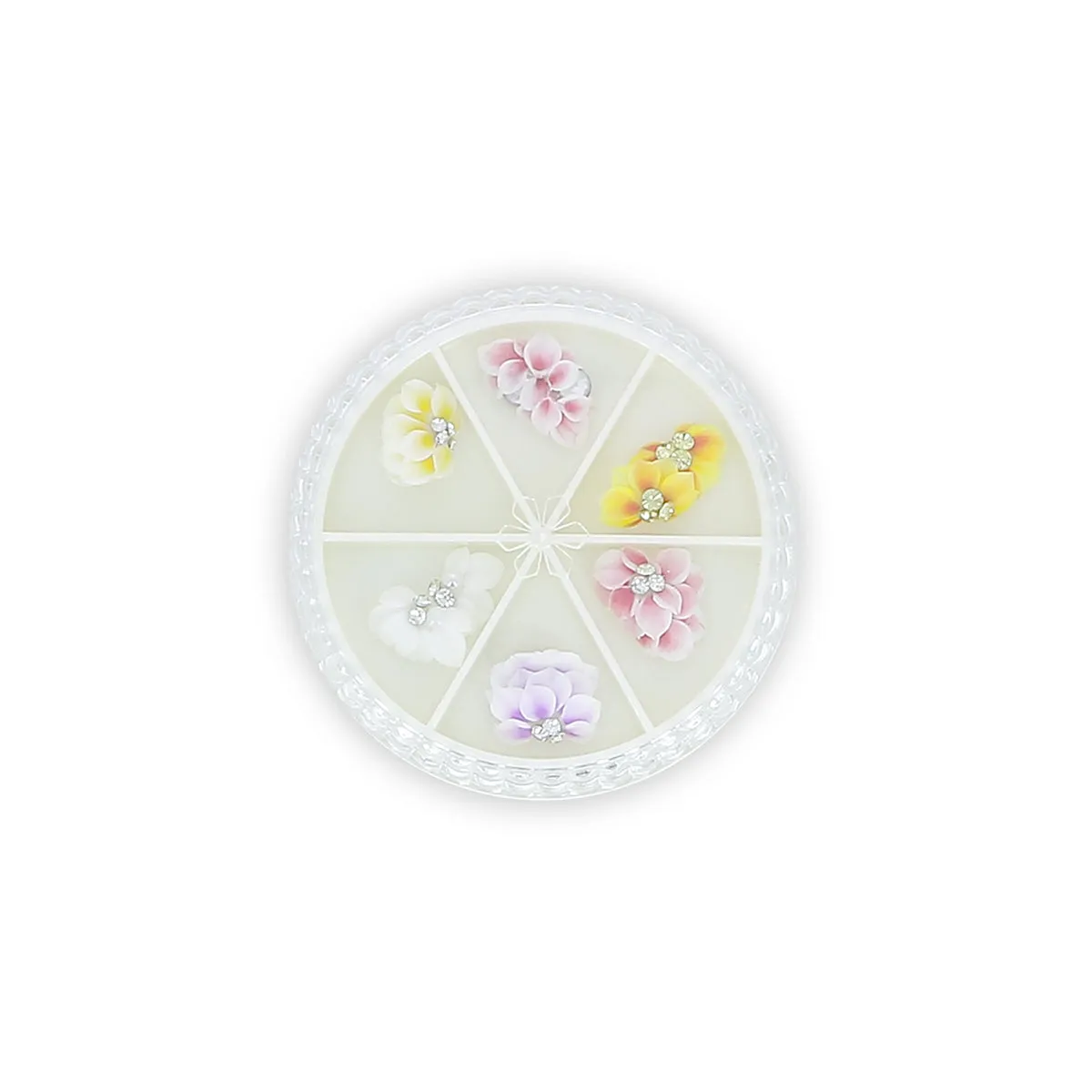 Gouiran Signature Décoration nail art fleurs résine 3D