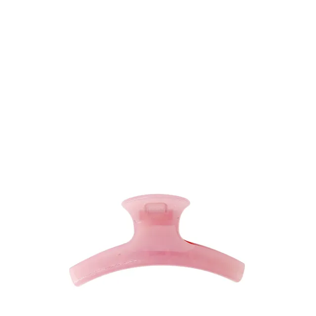 Beautélive Forme Arrondie pince cheveux rose translucide