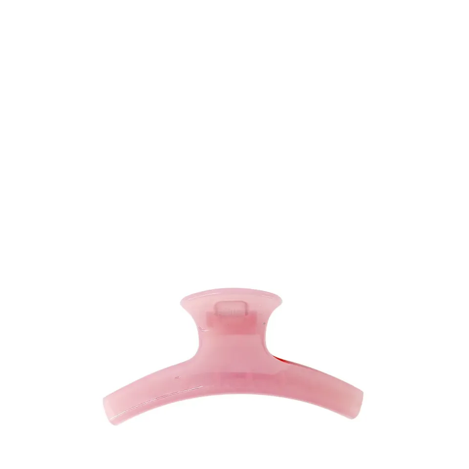 Beautélive Forme Arrondie pince cheveux rose translucide