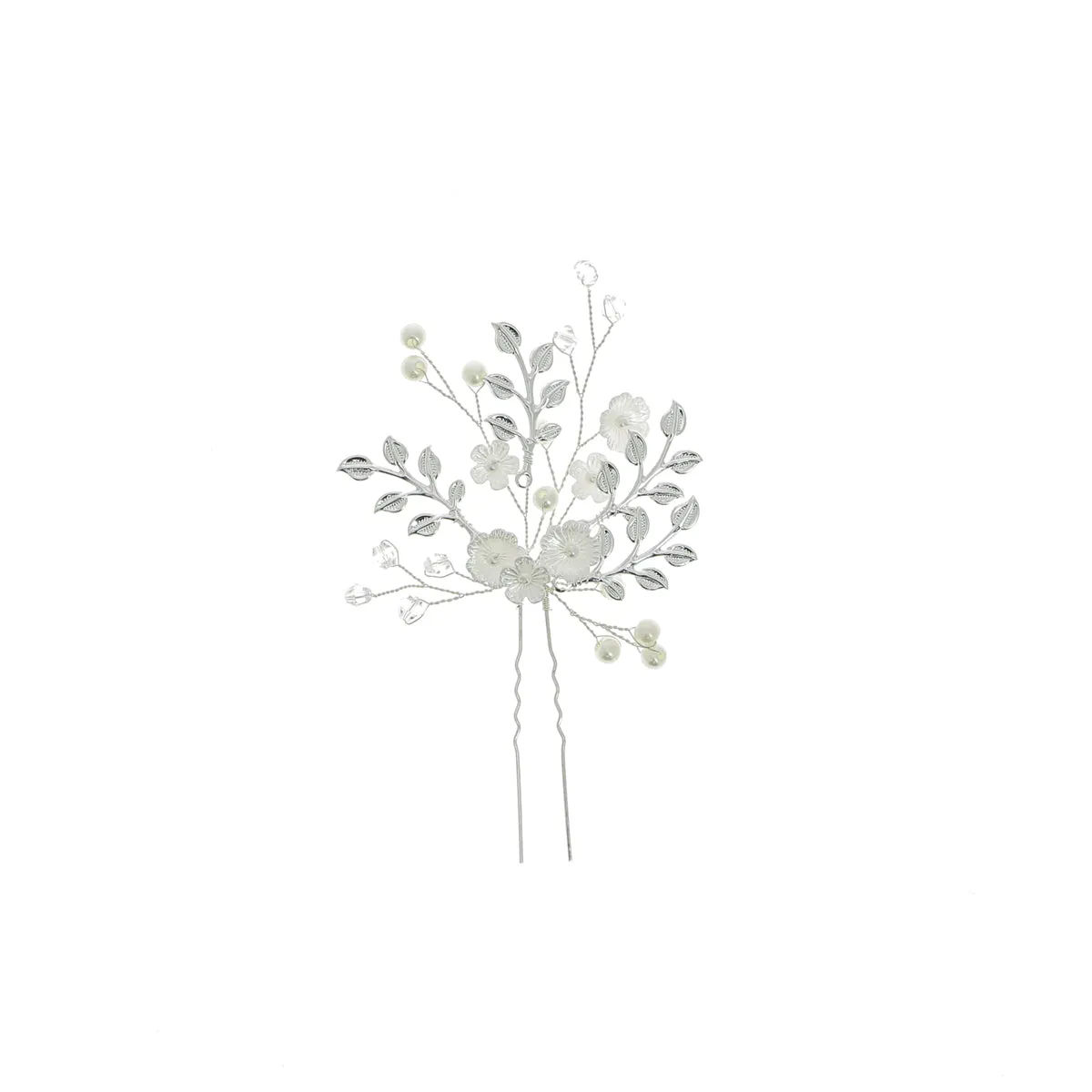 Beautélive Callie Épingle Cheveux Mariée Fleurs Céramique