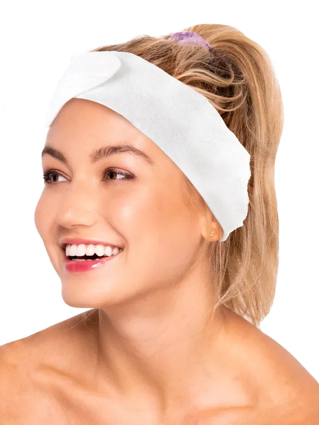 Betty Dain Terry Headband bandeau éponge pour spa