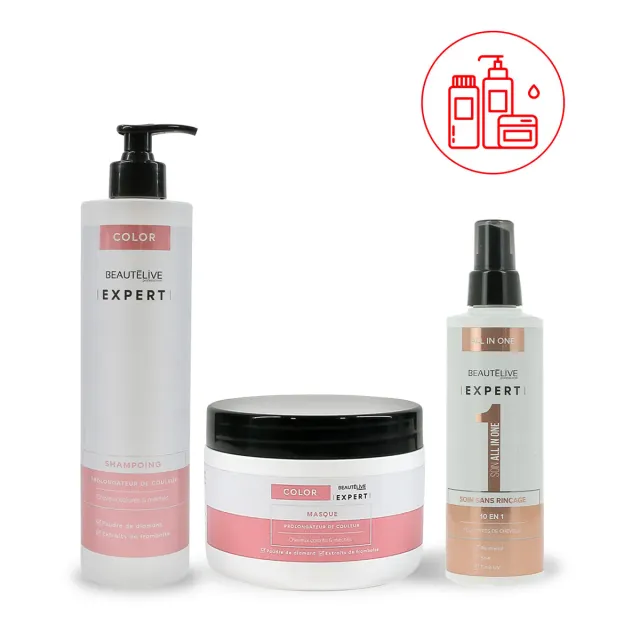 Beautélive Expert routine cheveux colorés 950ml