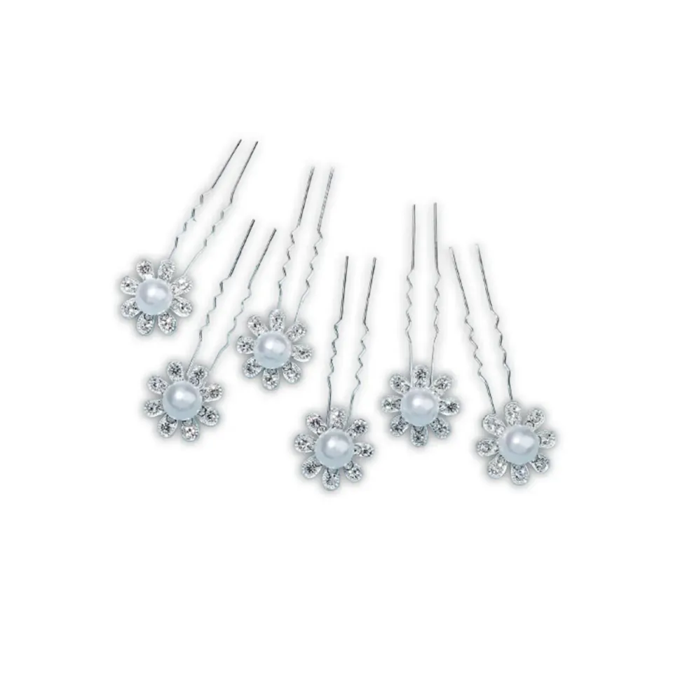 Gouiran Signature Lucy épingle cheveux x2 mariée perles