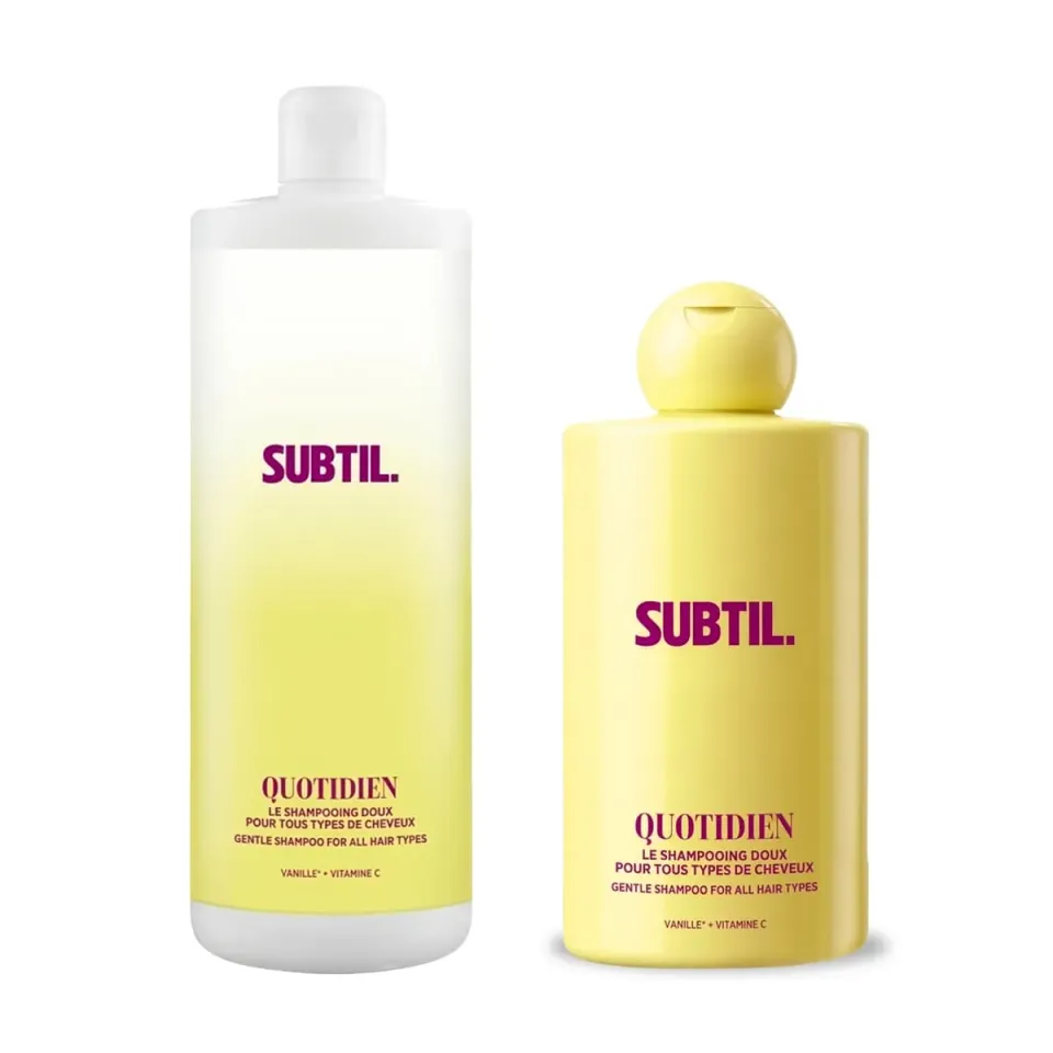 Subtil Shampoing Doux Quotidien cheveux vanille