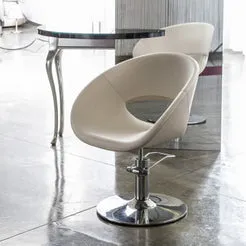 Gouiran Signature Tulipa fauteuil de coiffure assise ronde