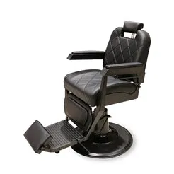 Gouiran Signature Solano Fauteuil Barbier Noir Inclinable