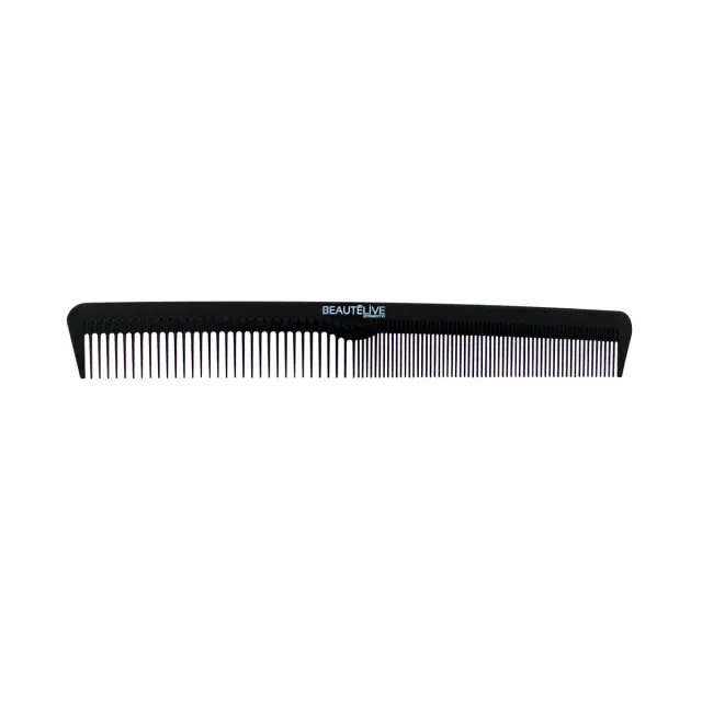 Beautélive peigne démêloir double carbone noir 18,3 cm