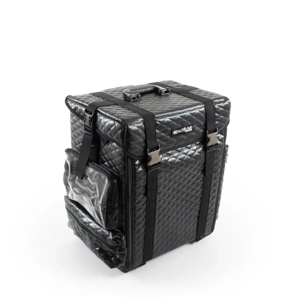 Gouiran Signature Vienne valise coiffure 4 roues simili cuir bacs