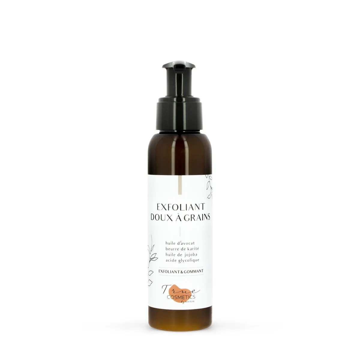 True Cosmetics exfoliant doux grains visage 100 ml naturel