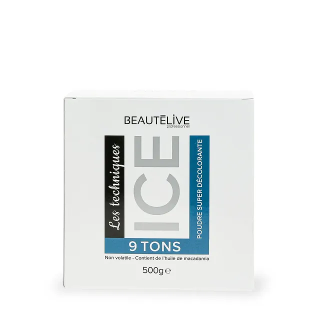 Beautélive Poudre Décolorante Ice 9 Tons 500g anti-jaune