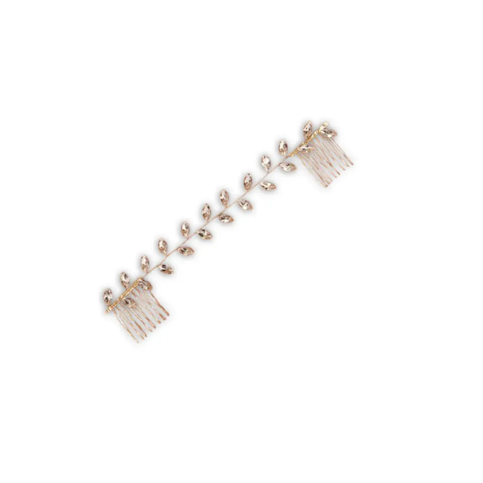 Gouiran Signature NINA demi-couronne mariée perles cristal