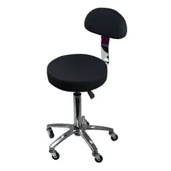 Mobilier by Gouiran Favara tabouret coiffure à dossier réglable
