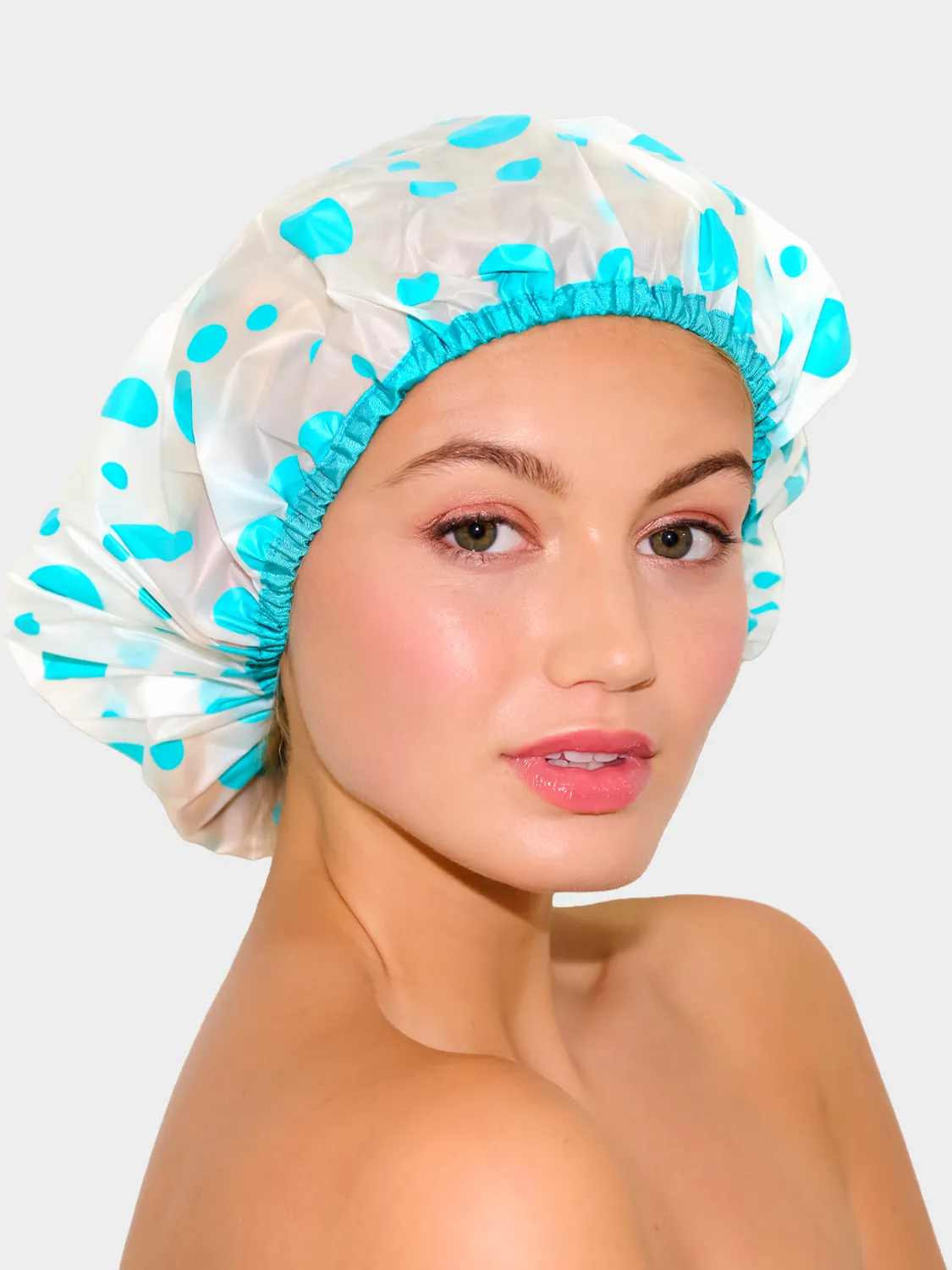 Betty Dain Dots Vinyl bonnet de douche à pois