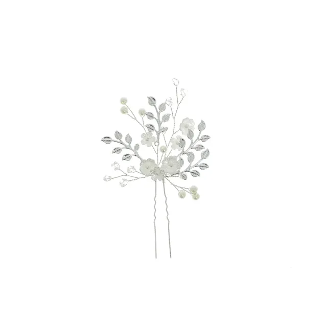Beautélive Callie Épingle Cheveux Mariée Fleurs Céramique