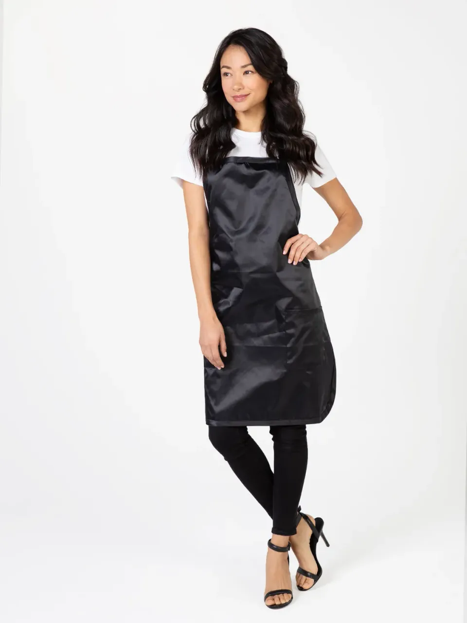 Betty Dain Satin Stylist Apron tablier coiffeur satin
