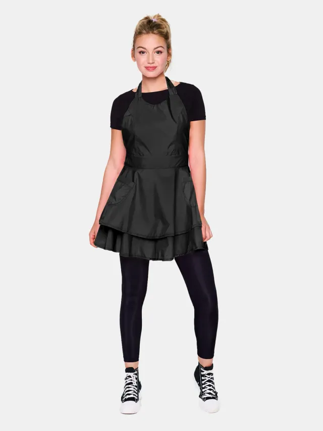 Betty Dain Noir Chic tablier coiffeur anti-décoloration