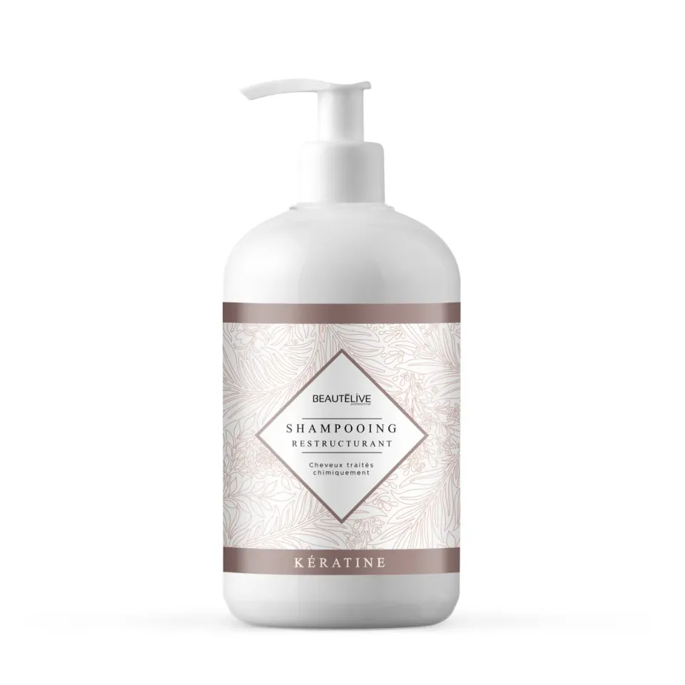 Beautélive Restructurant Shampoing kératine 470 ml revitalisant