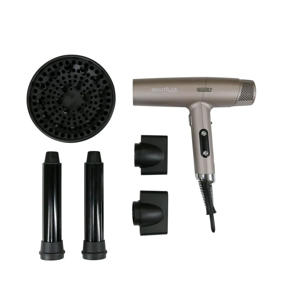 Beautélive Multistyler sèche-cheveux pro 2000W 5 embouts