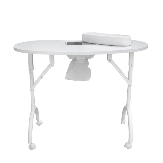 Gouiran Swan table manucure pliante avec aspirateur 13 kg