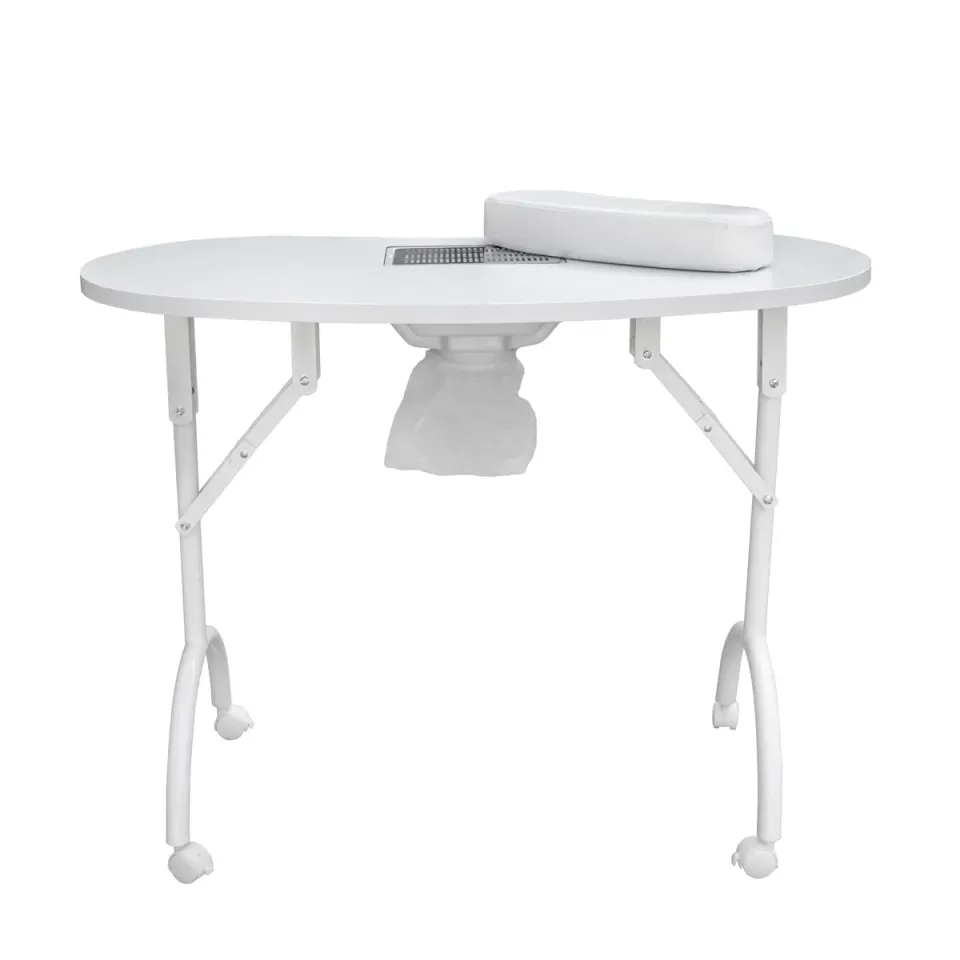 Gouiran Swan table manucure pliante avec aspirateur 13 kg