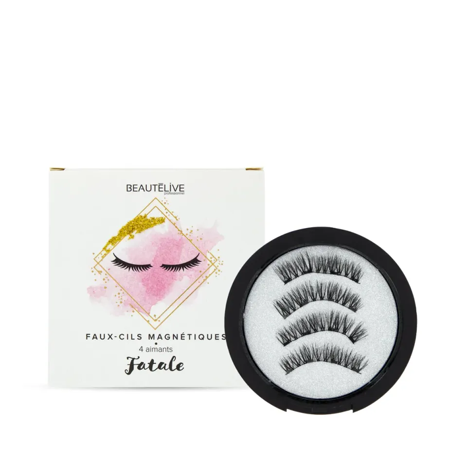 Beautélive Faux Cils Magnétiques Sans Colle Réutilisables