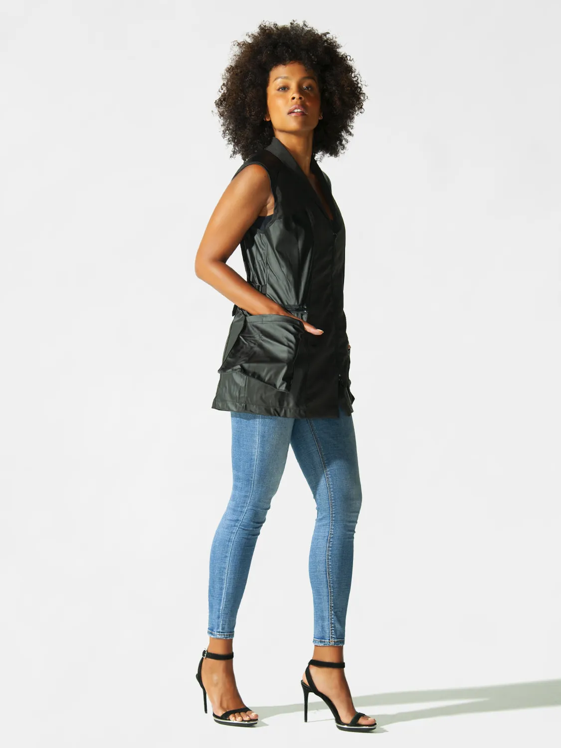 Betty Dain Street Savvy gilet coiffeuse