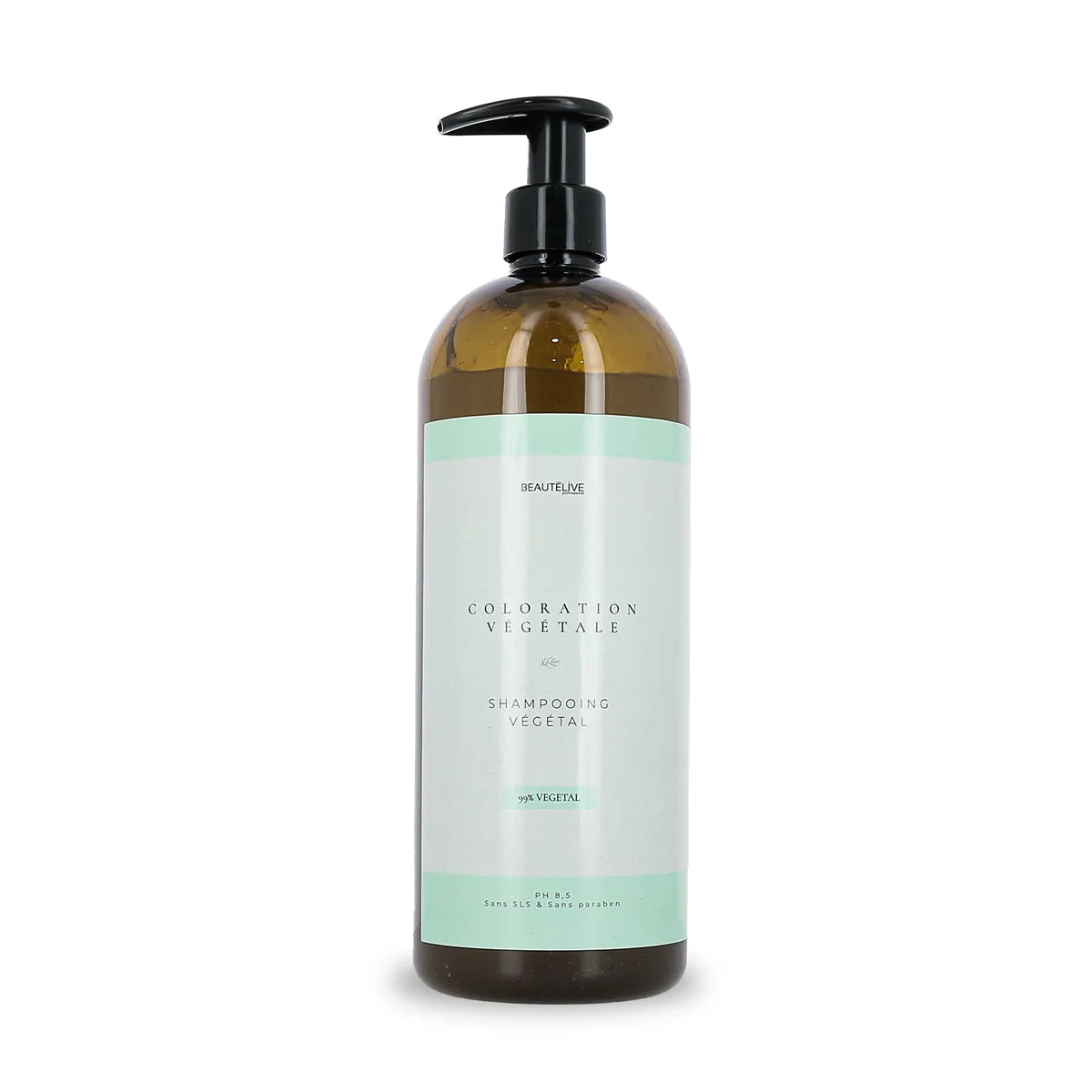 Beautélive shampoing végétal 1000ml alcalin pH 8.5