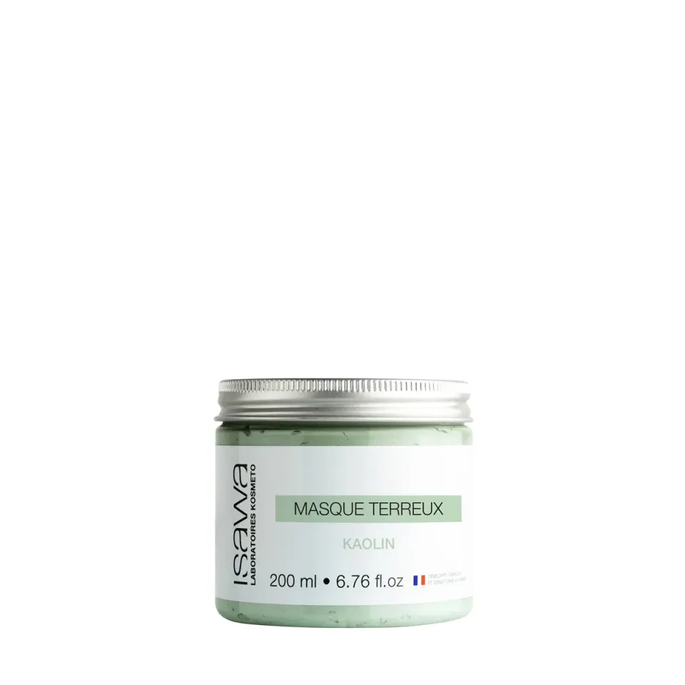 Isawa Masque Terreux masque visage 200ml argile douce