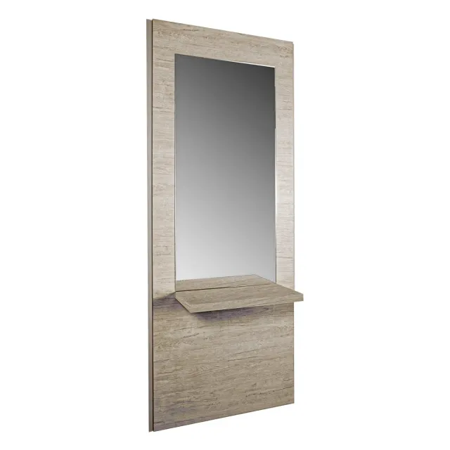 Mobilier by Gouiran Damien Coiffeuse murale tablette assortie