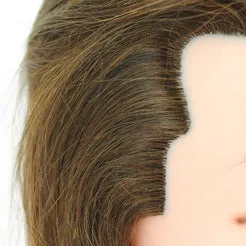 Beautélive GARY 2 tête à coiffer cheveux naturels 25 cm