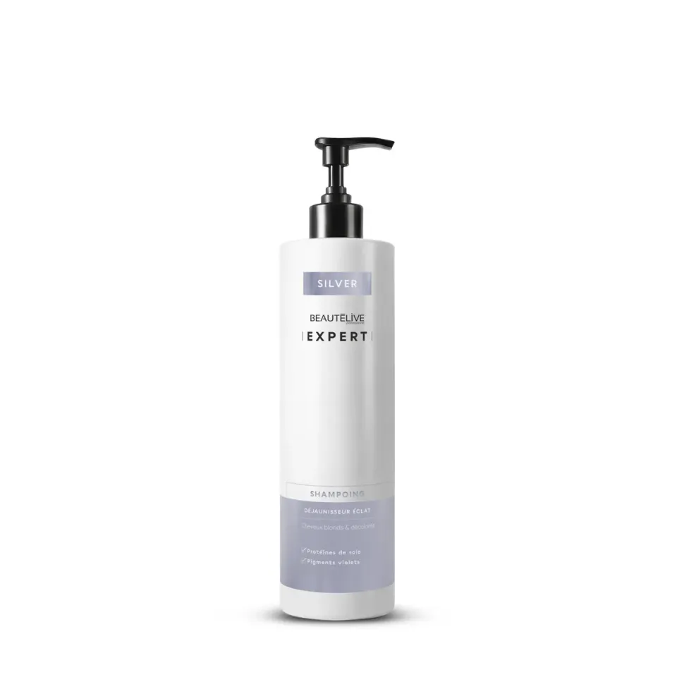 Beautélive Expert Silver Shampoing Déjaunisseur 500ml Violet