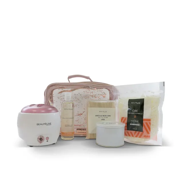 Beautélive Kit Épilation Cire Pelable Coco 500 g