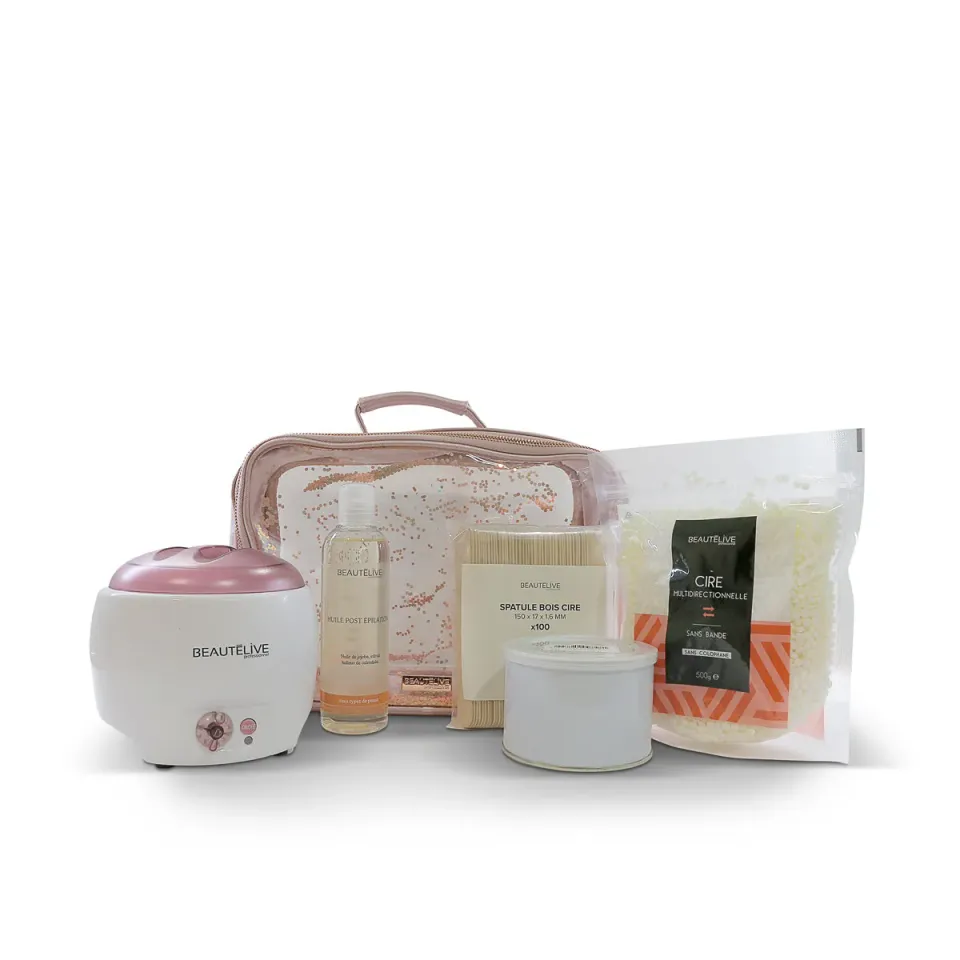 Beautélive Kit Épilation Cire Pelable Coco 500 g