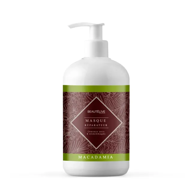 Gouiran Signature Macadamia masque huile macadamia 470ml cheveux secs